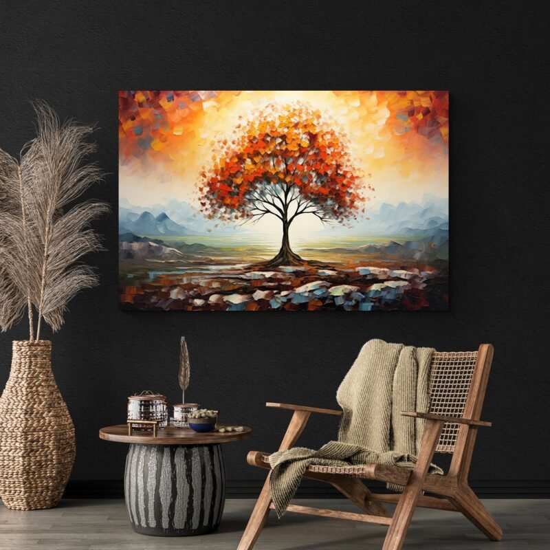 Tableau Arbre Automne – Image 2