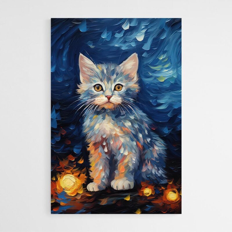 Tableau Chaton Maine Coon – Image 3