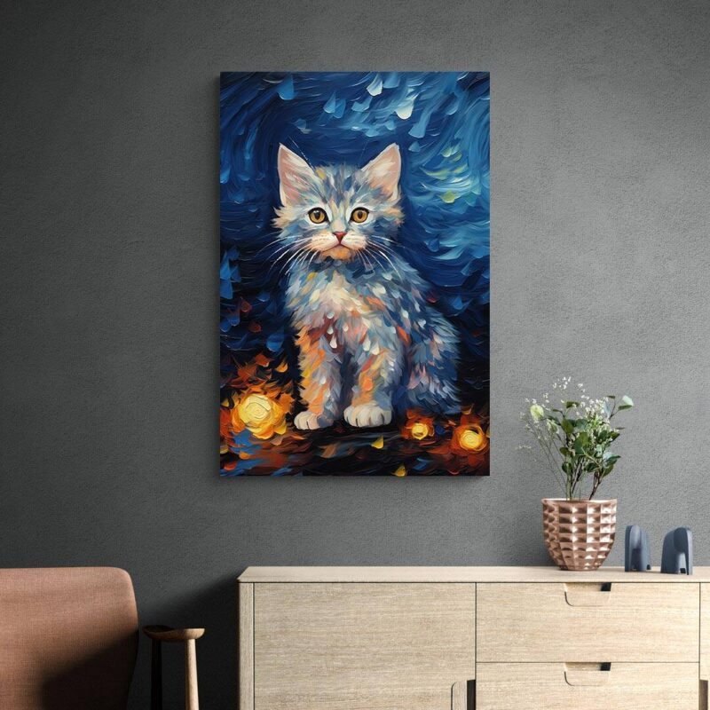 Tableau Chaton Maine Coon – Image 2