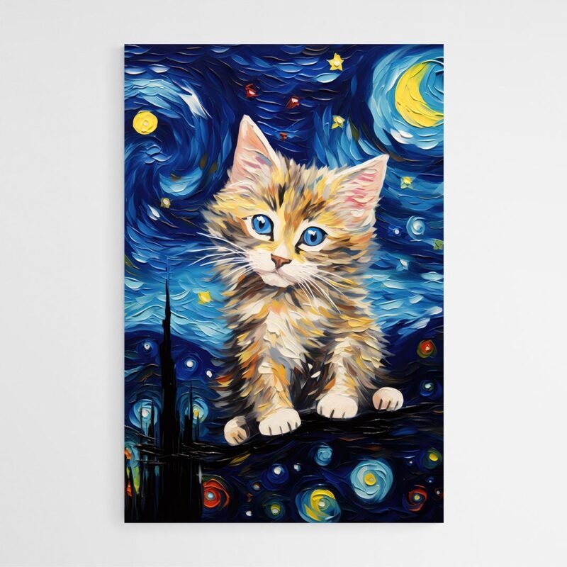 Tableau Couleur Chaton – Image 3