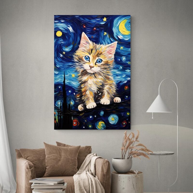 Tableau Couleur Chaton – Image 2