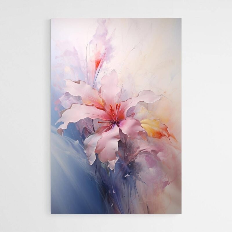 Tableau Fleur Abstrait – Image 4