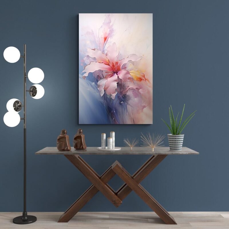 Tableau Fleur Abstrait – Image 3
