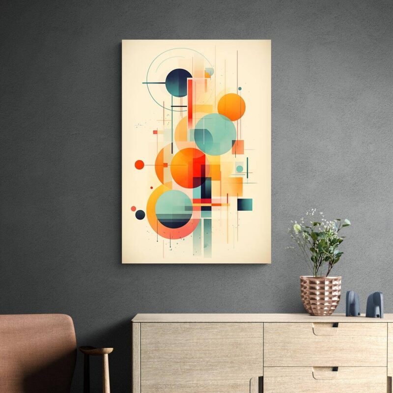 Tableau Géométrique Moderne – Image 3